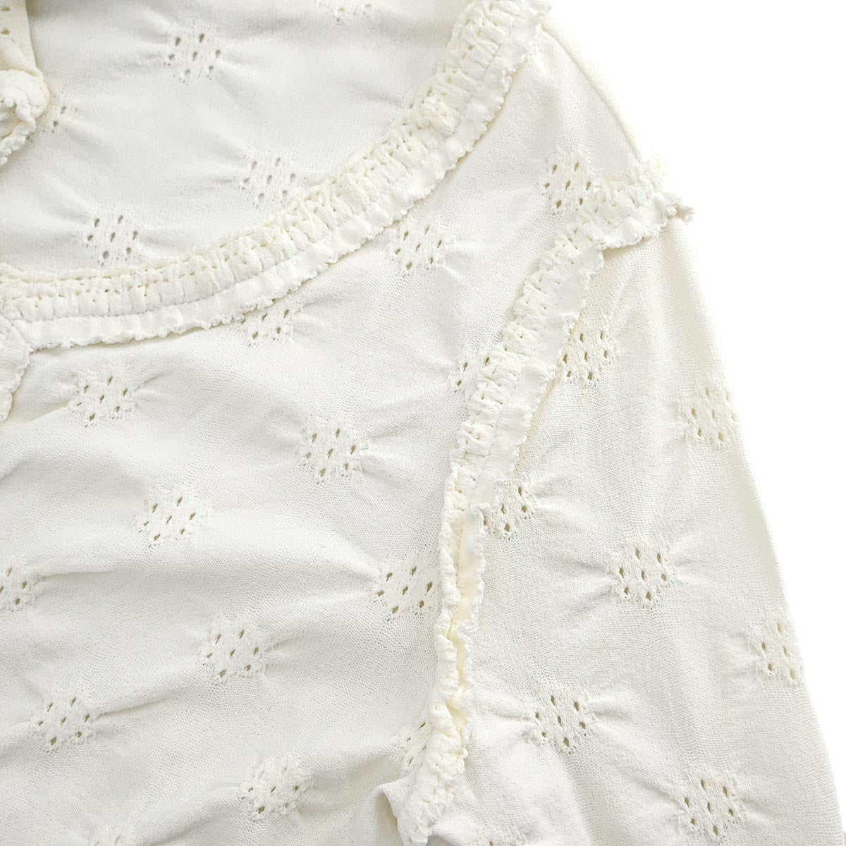 Chanel 2010 Cardigan White #38