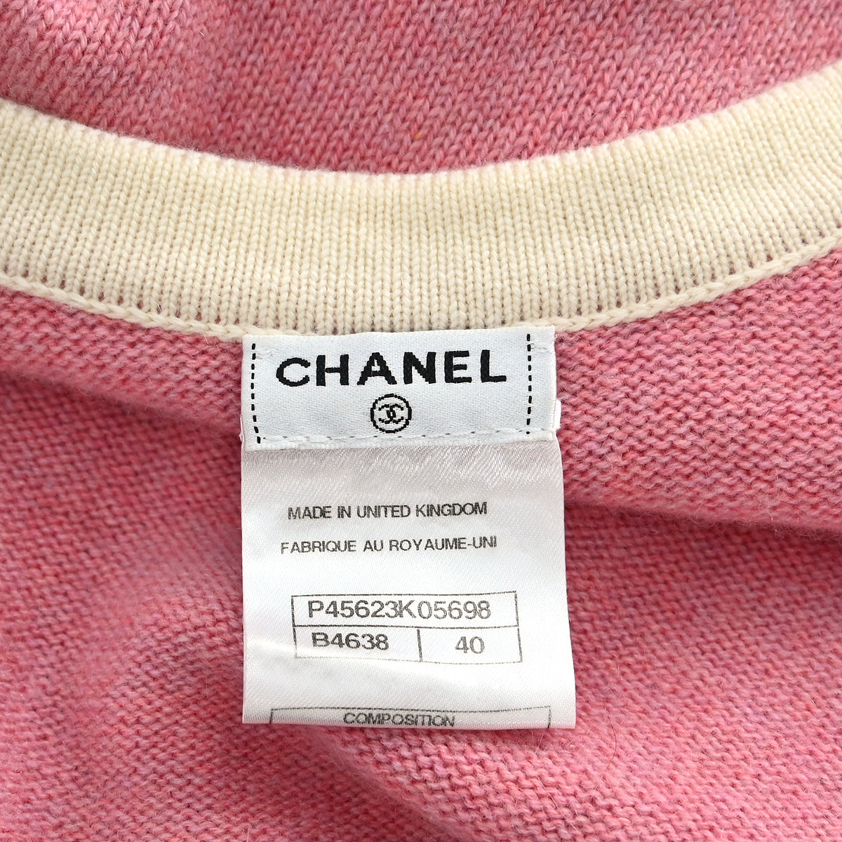 Chanel 2013 Cardigan Pink #40