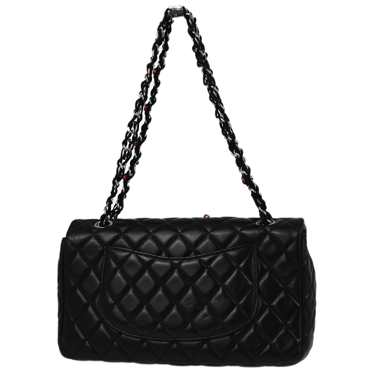 Chanel 2010-2011 Lambskin Ladybug Medium Classic Single Flap