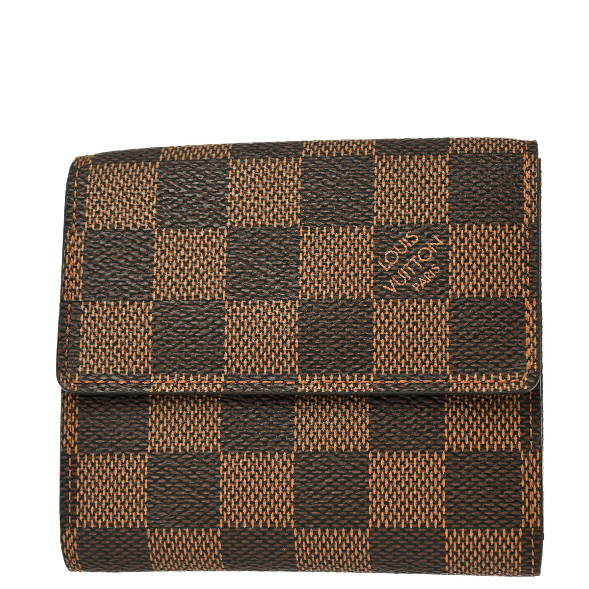 Louis Vuitton Damier Portefeuille Elise Bifold Wallet N61654