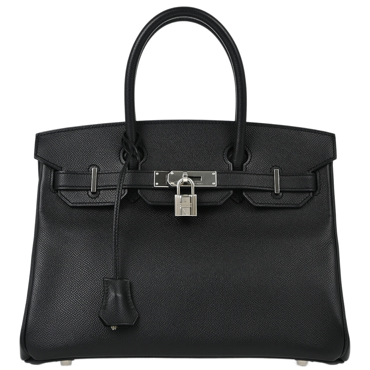 Hermes 2014 Black Epsom Birkin 30 Handbag