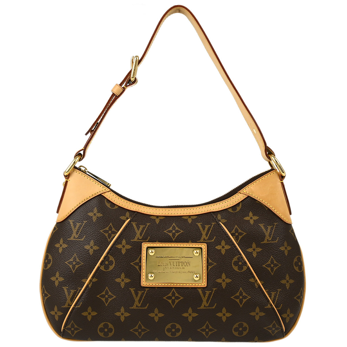 Louis Vuitton Monogram Thames PM Hobo Handbag M56384