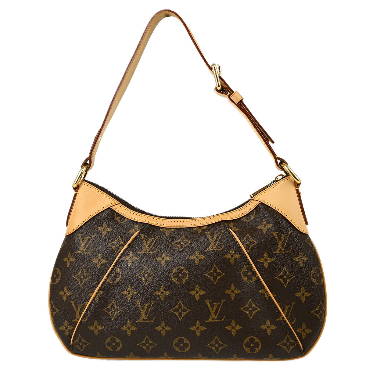 Louis Vuitton Monogram Thames PM Hobo Handbag M56384