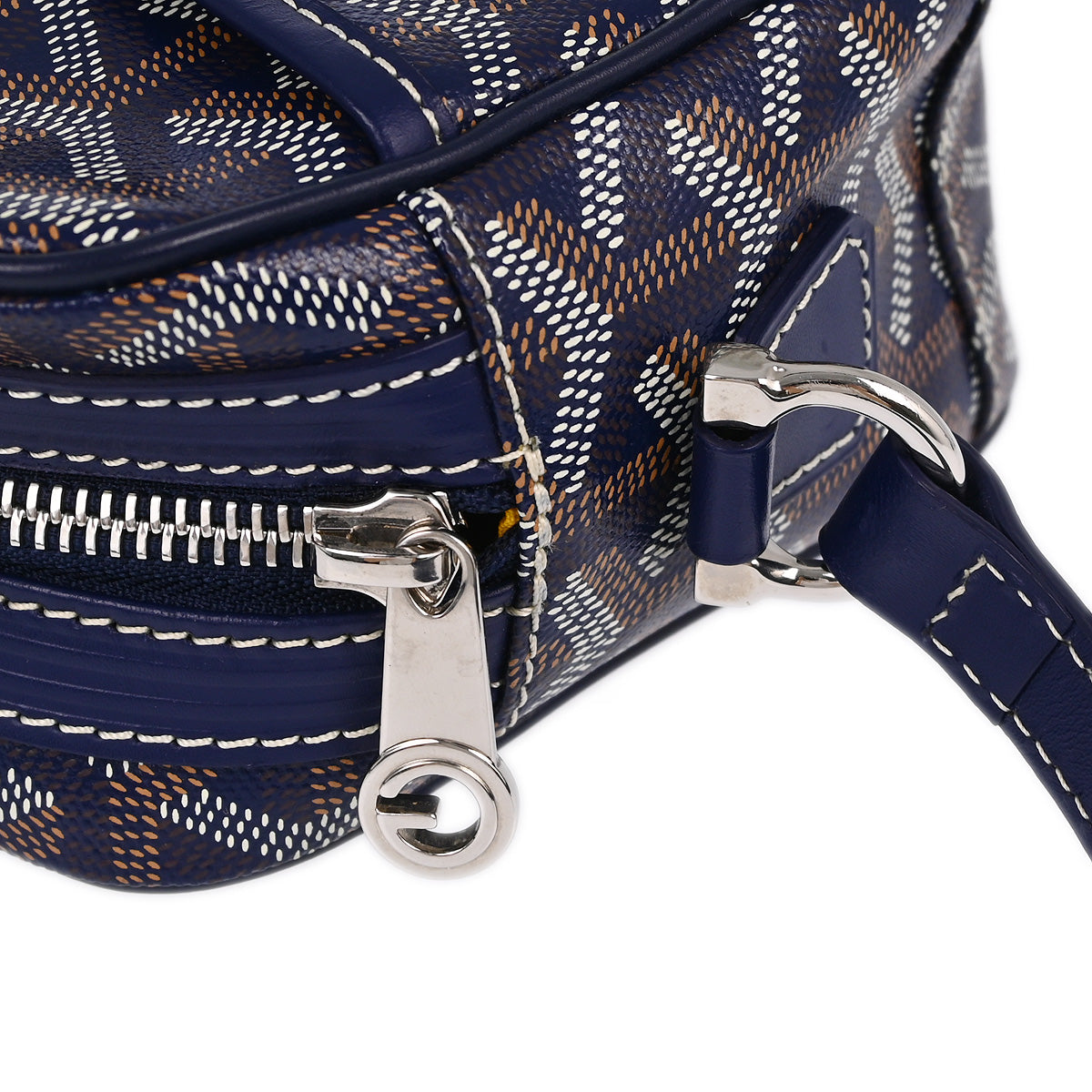 Goyard Navy Sac Cap Vert PM Shoulder Bag