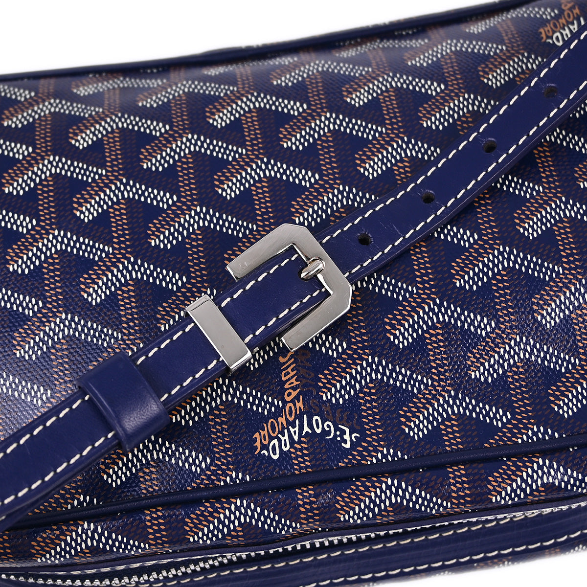 Goyard Navy Sac Cap Vert PM Shoulder Bag