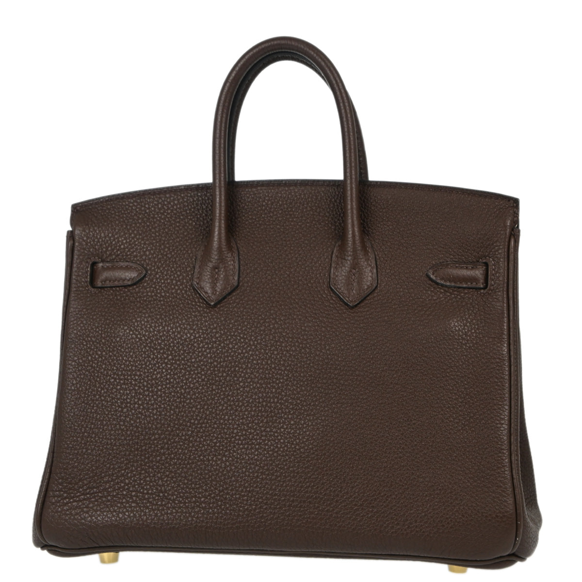 Hermes 2011 Chocolat Togo Birkin 25 Handbag