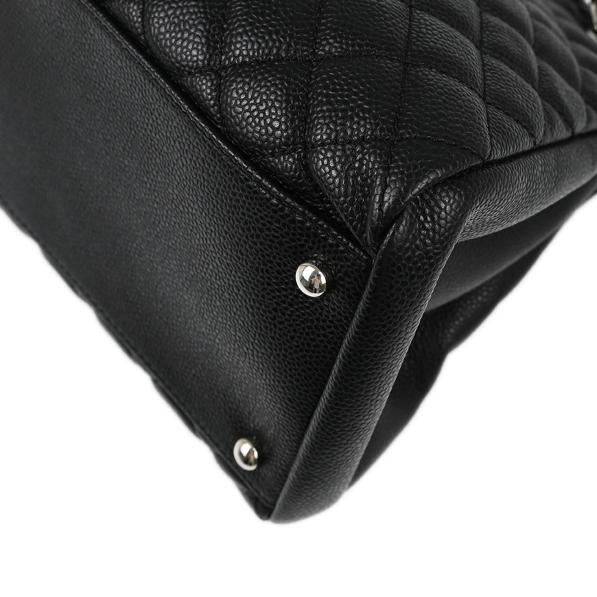 Chanel 2012-2013 Black Caviar Large Mademoiselle Bowling Bag