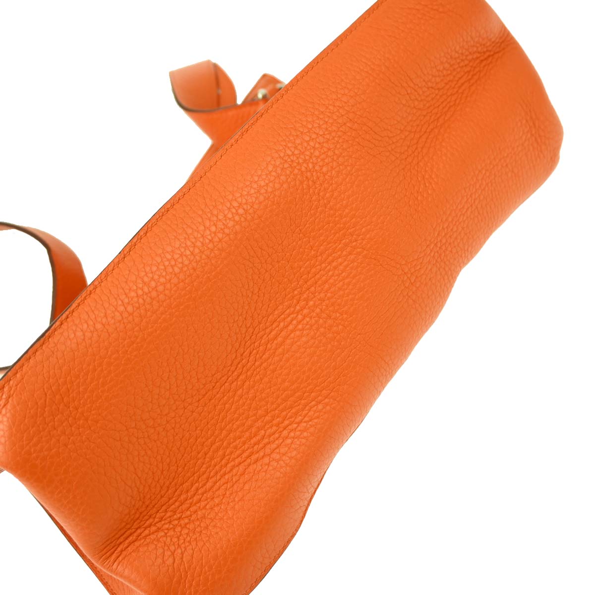 Hermes Orange Taurillon Clemence Jypsiere 34 Shoulder Bag