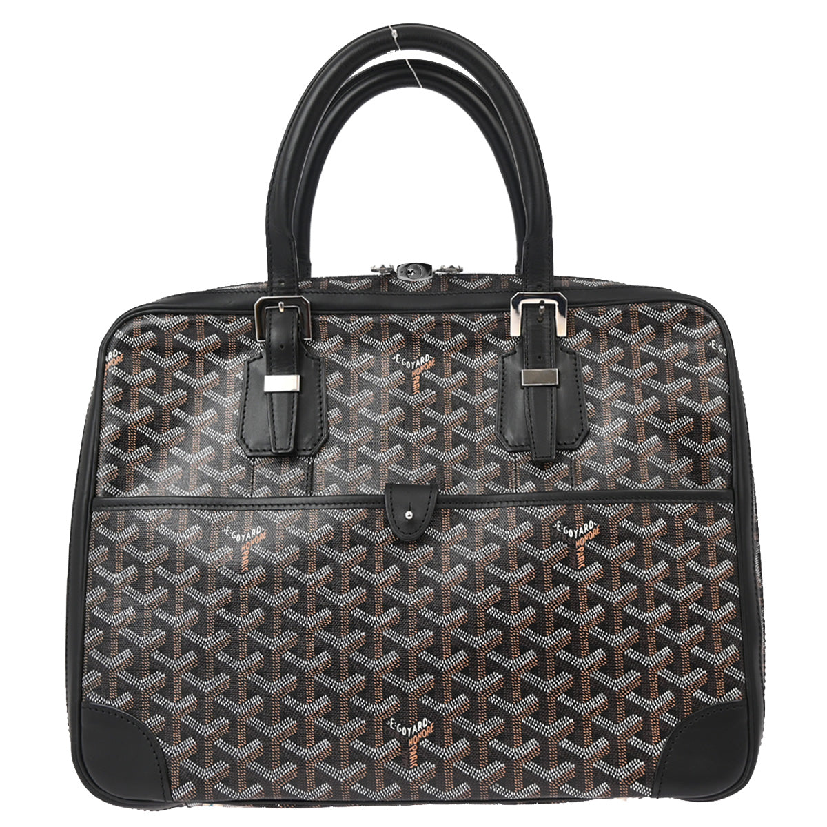 Goyard 2011 Black Diplomat Briefcase Business Handbag