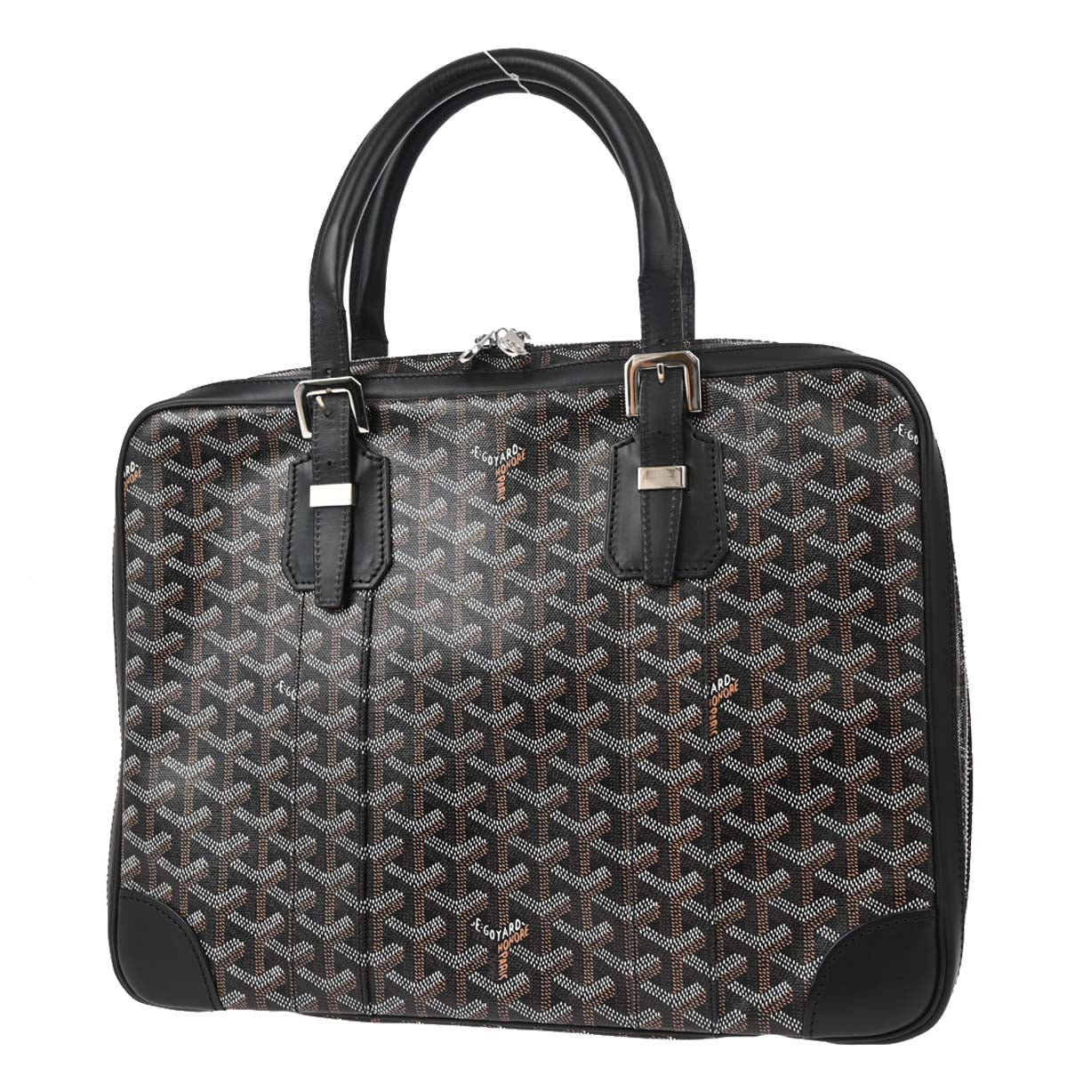 Goyard Black Diplomat Briefcase Business Handbag