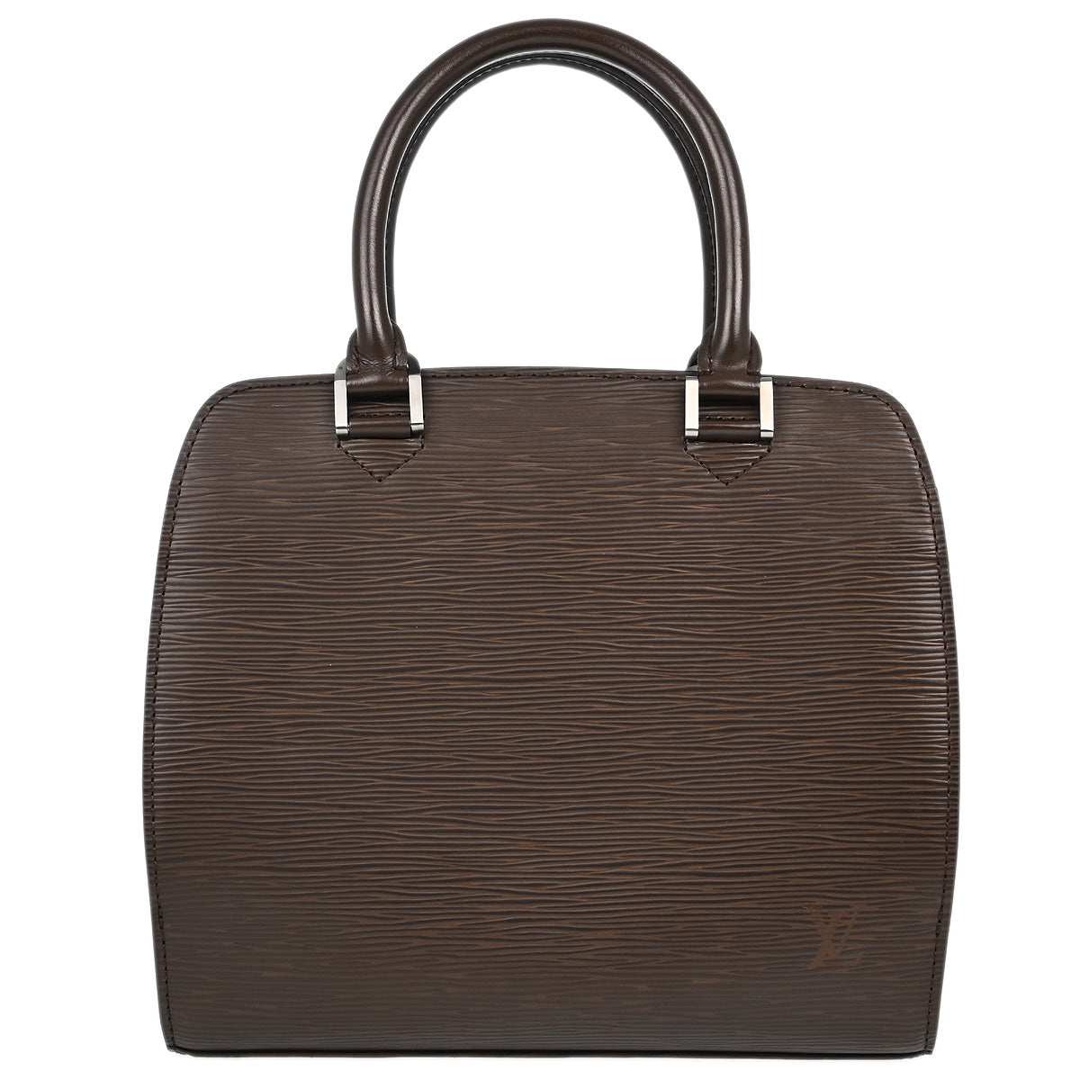 Louis Vuitton Brown Epi Pont Neuf Handbag M5205D