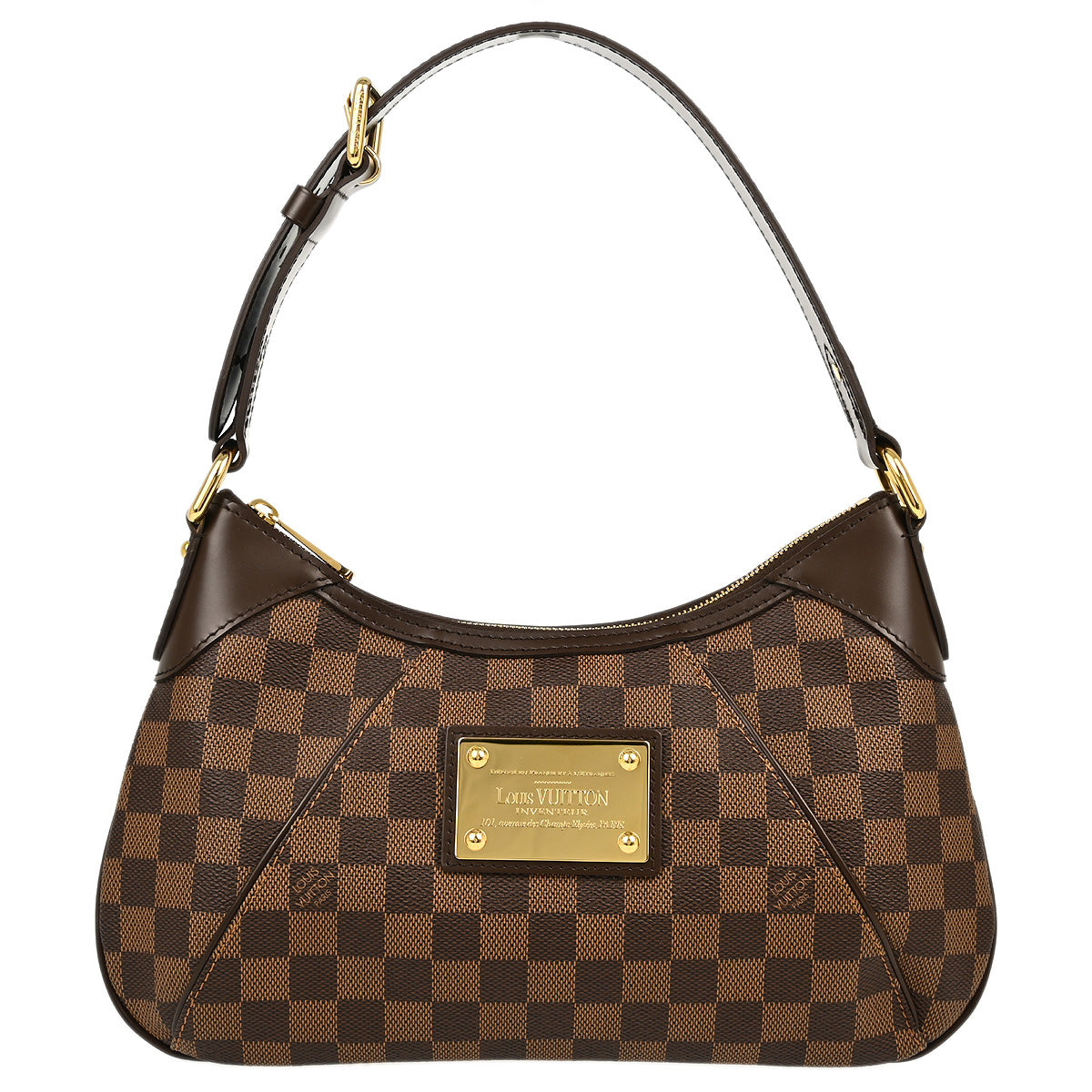 Louis Vuitton 2012 Damier Thames PM Hobo Handbag N48180