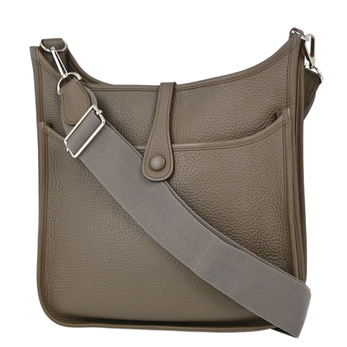 Hermes 2011 Etain Taurillon Clemence Evelyne 3 29 PM Shoulder Bag