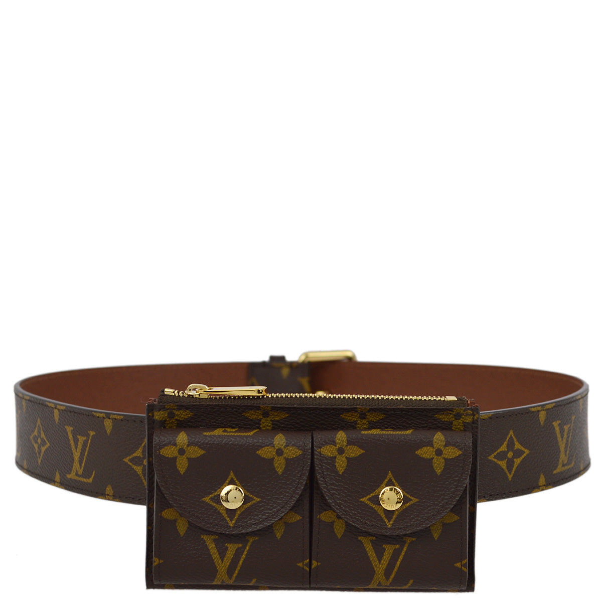 Louis Vuitton 2011 Ceinture Pochette Duo Waist Bum Bag M9836 #90/36