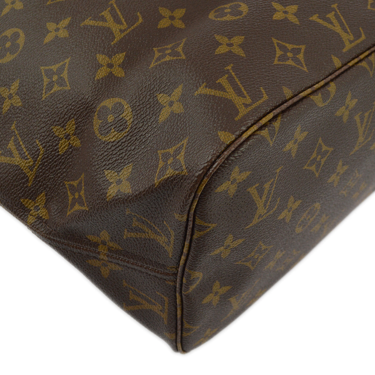 Louis Vuitton 2011 Monogram Neverfull MM Shoulder Tote Bag M40156