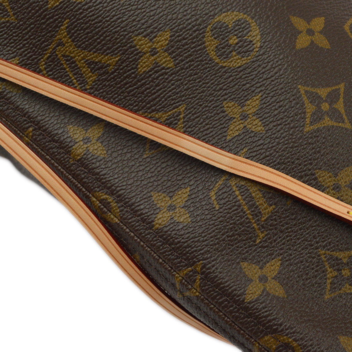 Louis Vuitton 2011 Monogram Neverfull MM Shoulder Tote Bag M40156