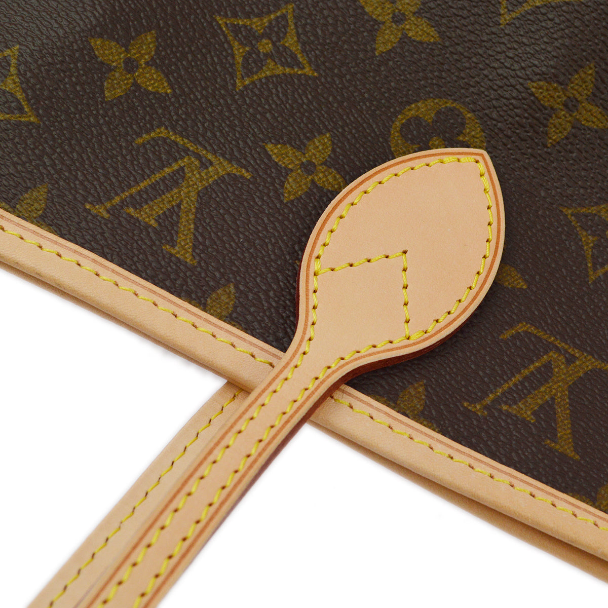 Louis Vuitton 2011 Monogram Neverfull MM Shoulder Tote Bag M40156