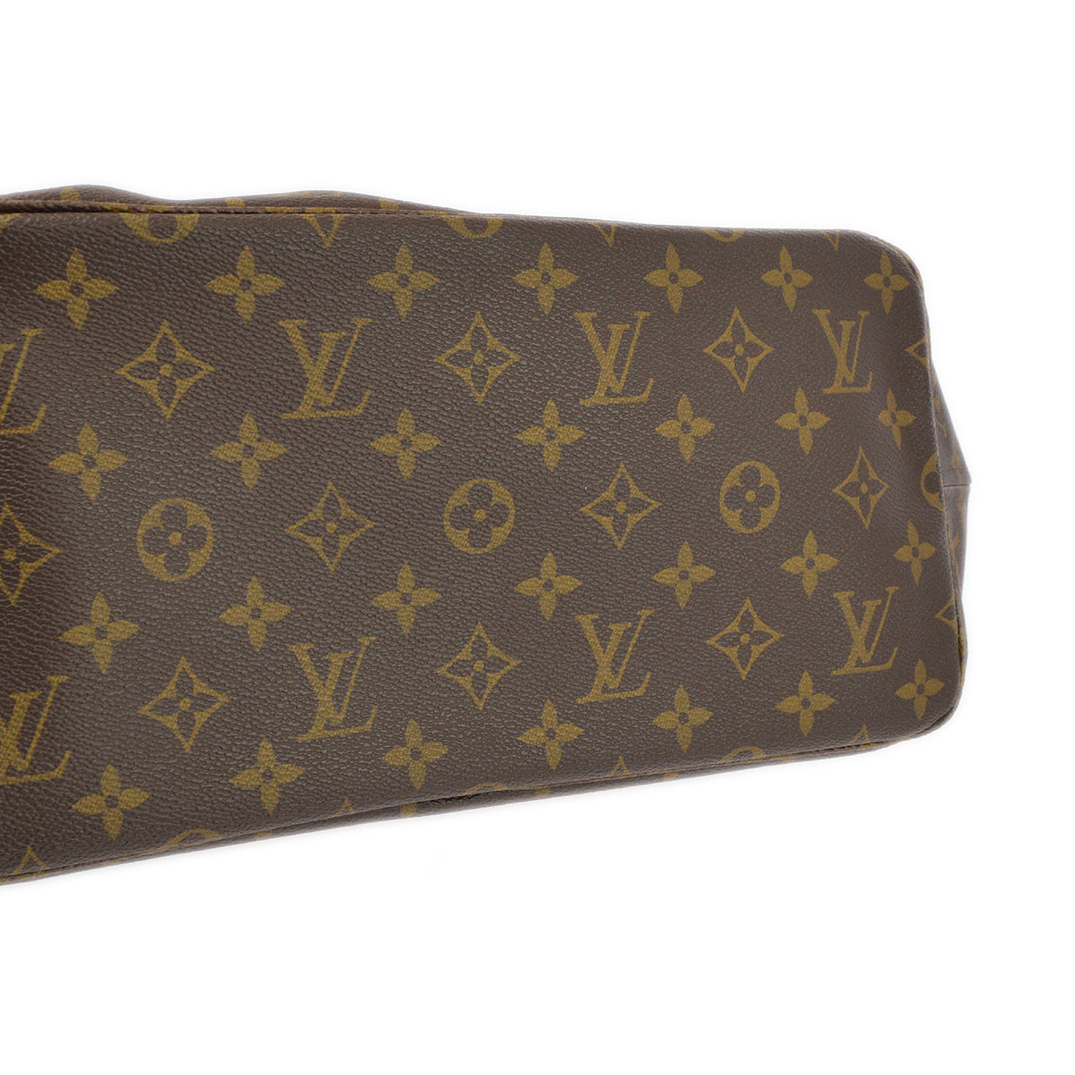 Louis Vuitton 2011 Monogram Neverfull MM Shoulder Tote Bag M40156