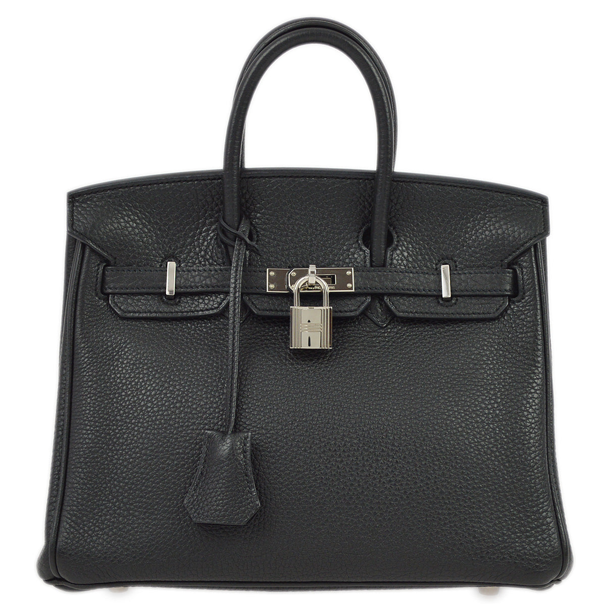 Hermes 2011 Black Togo Birkin 25 Handbag