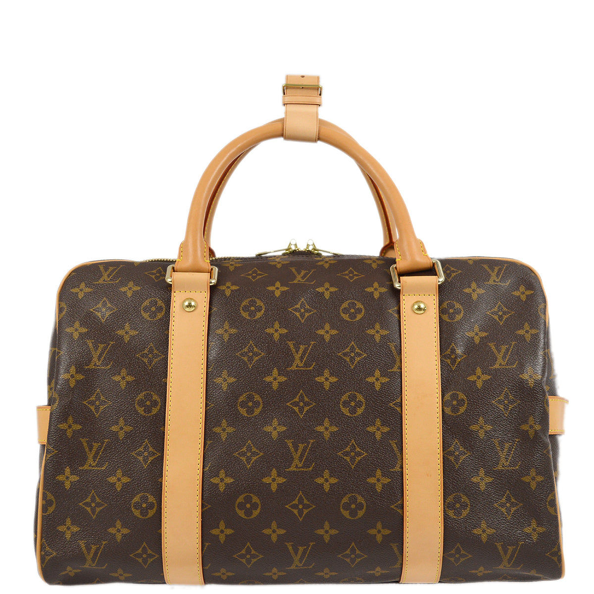 Louis Vuitton 2010 Monogram Carryall Duffle Bag M40074