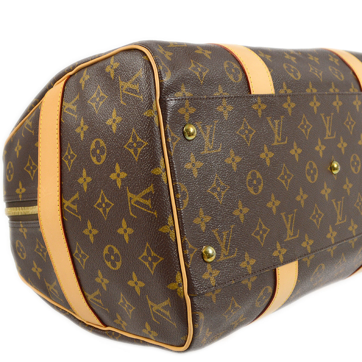 Louis Vuitton 2010 Monogram Carryall Duffle Bag M40074