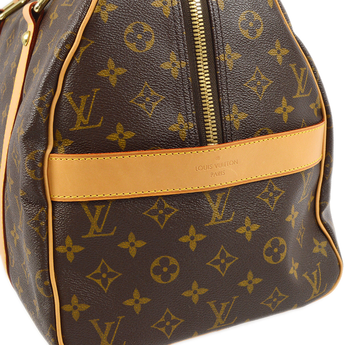 Louis Vuitton 2010 Monogram Carryall Duffle Bag M40074