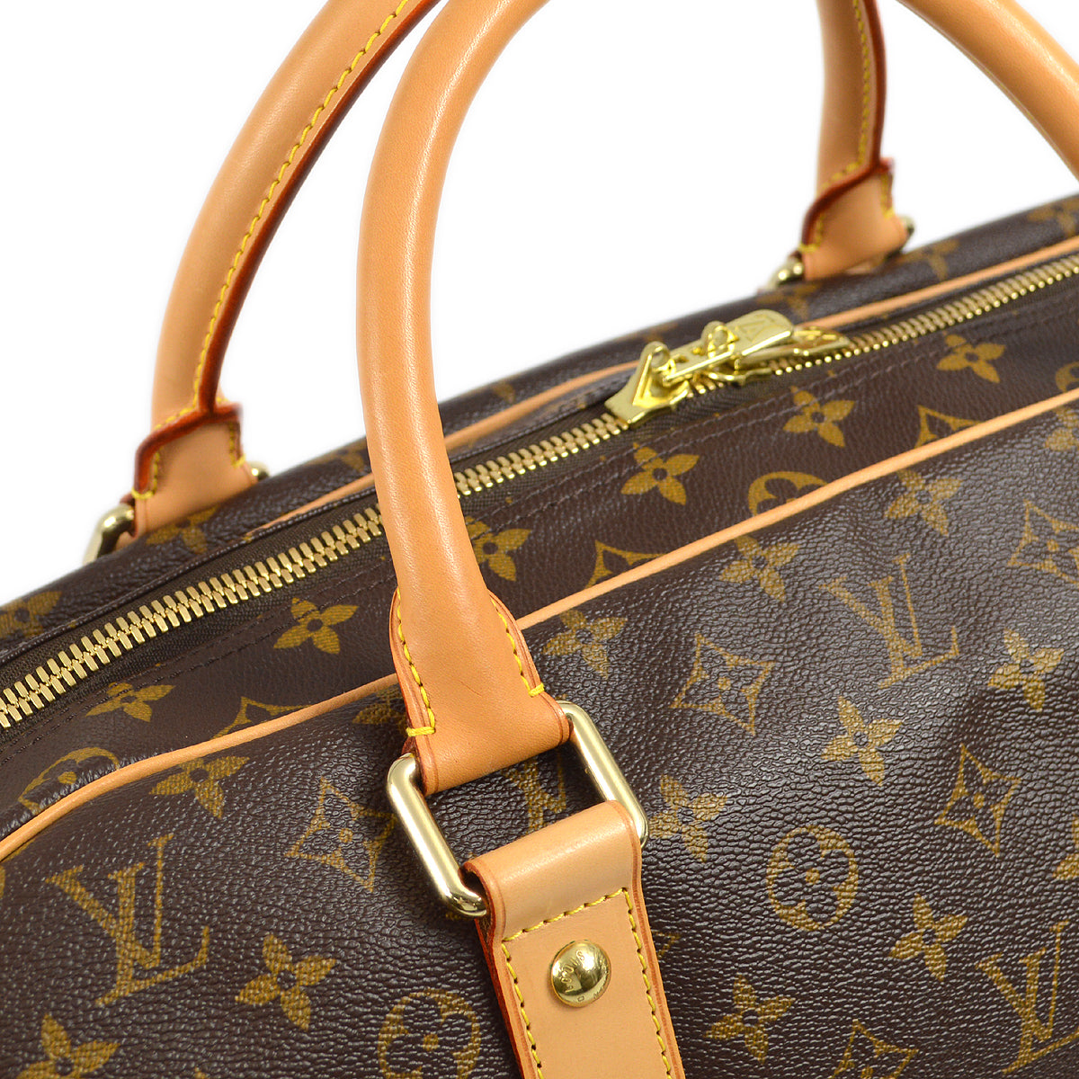 Louis Vuitton 2010 Monogram Carryall Duffle Bag M40074