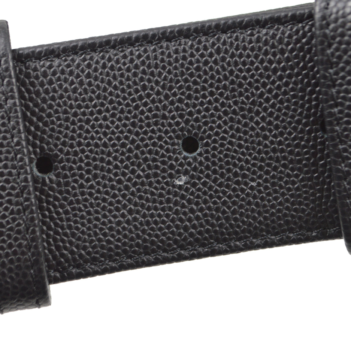 Chanel 2019 Black Caviar Captain Waist Bum Bag