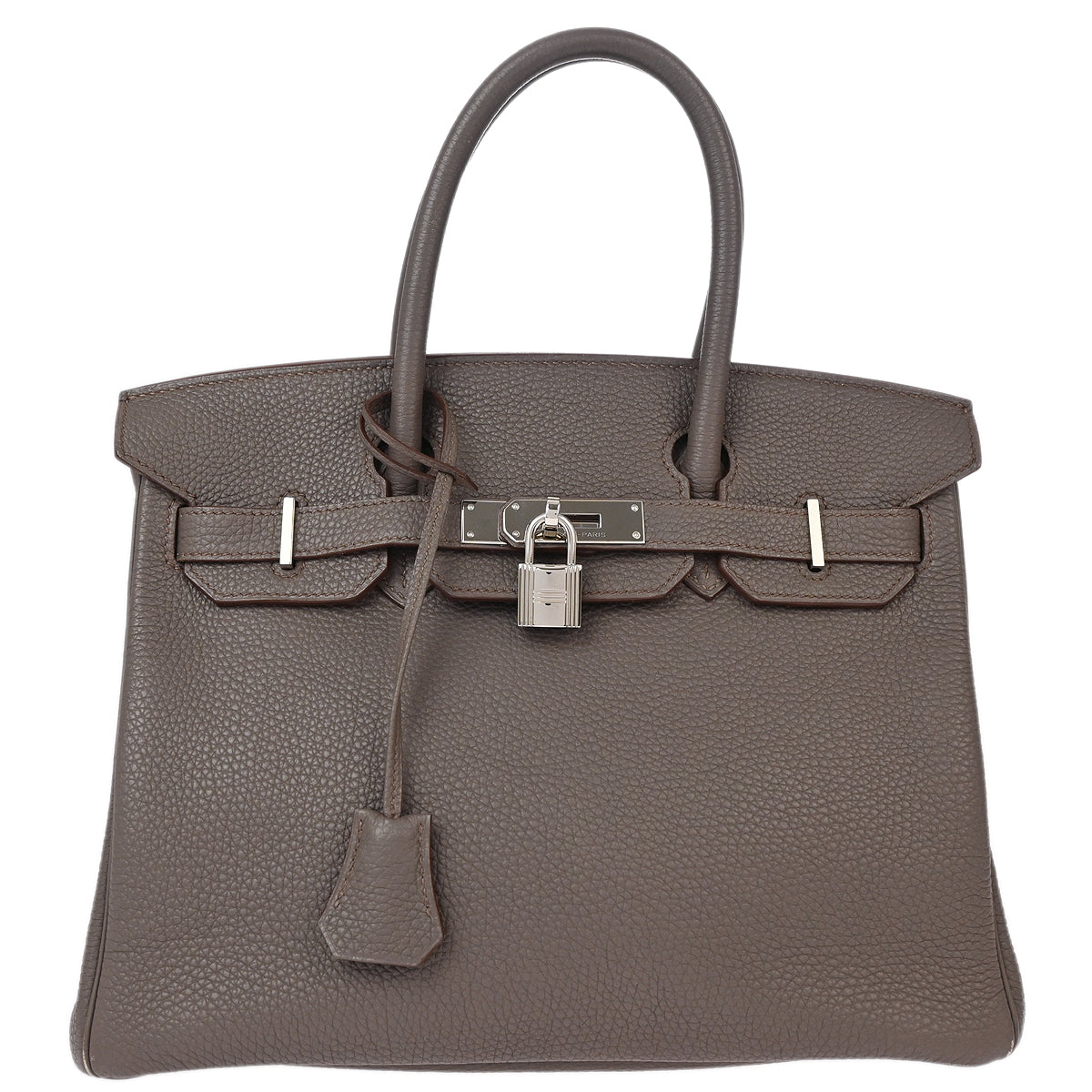 Hermes 2012 Etain Togo Birkin 30 Handbag