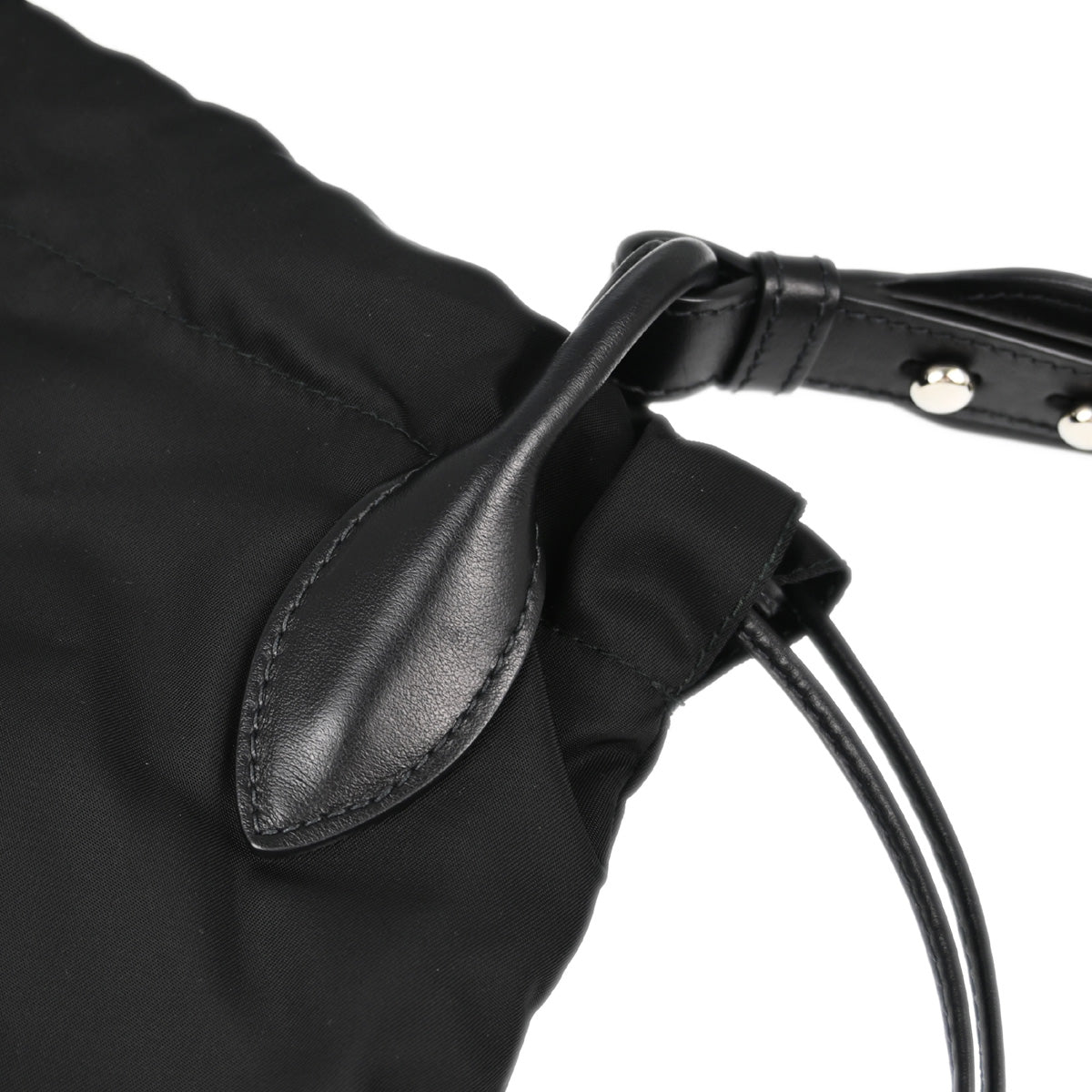 Prada Black Nylon Shoulder Bag