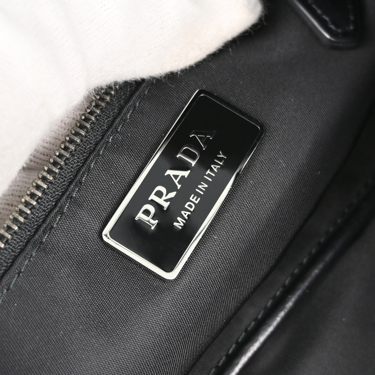 Prada Black Nylon Shoulder Bag