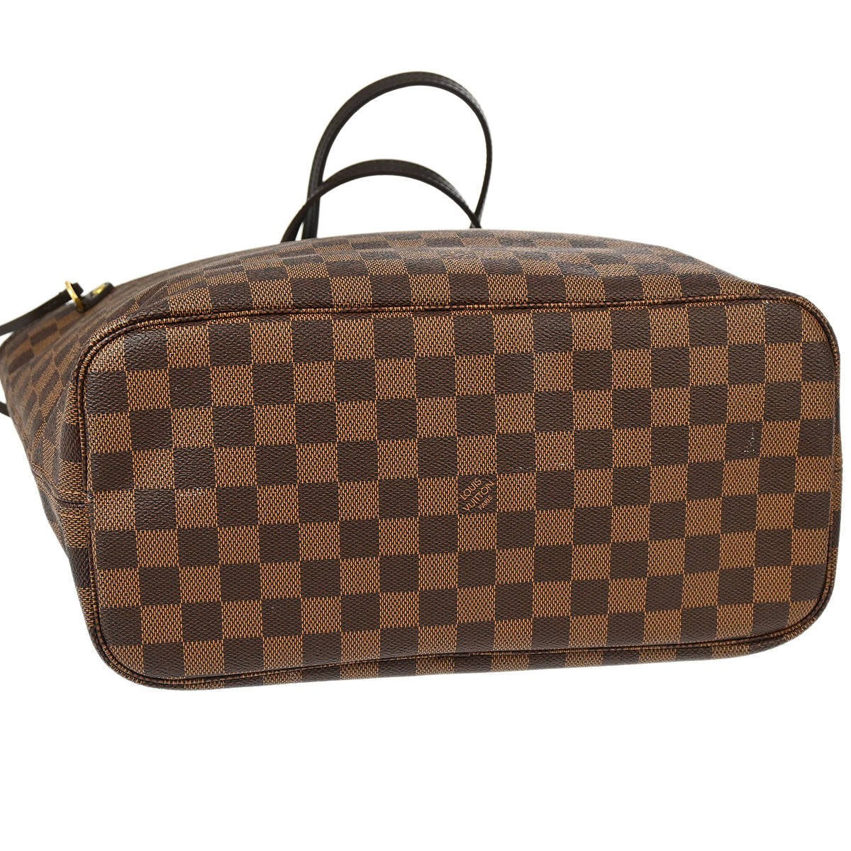 Louis Vuitton 2012 Damier Neverfull MM Shoulder Tote Bag N51105