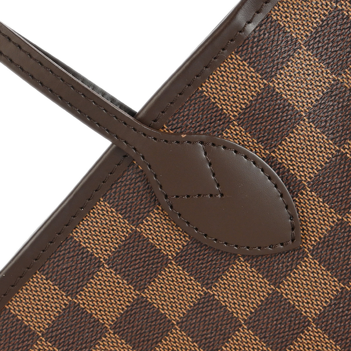 Louis Vuitton 2012 Damier Neverfull MM Shoulder Tote Bag N51105