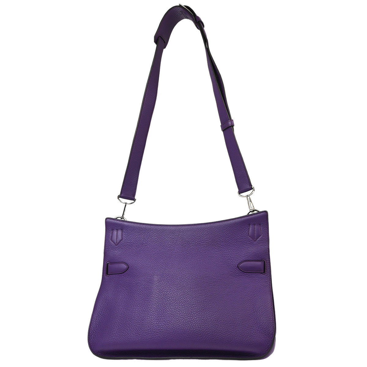 Hermes 2013 Purple Taurillon Clemence Jypsiere 34 Shoulder Bag