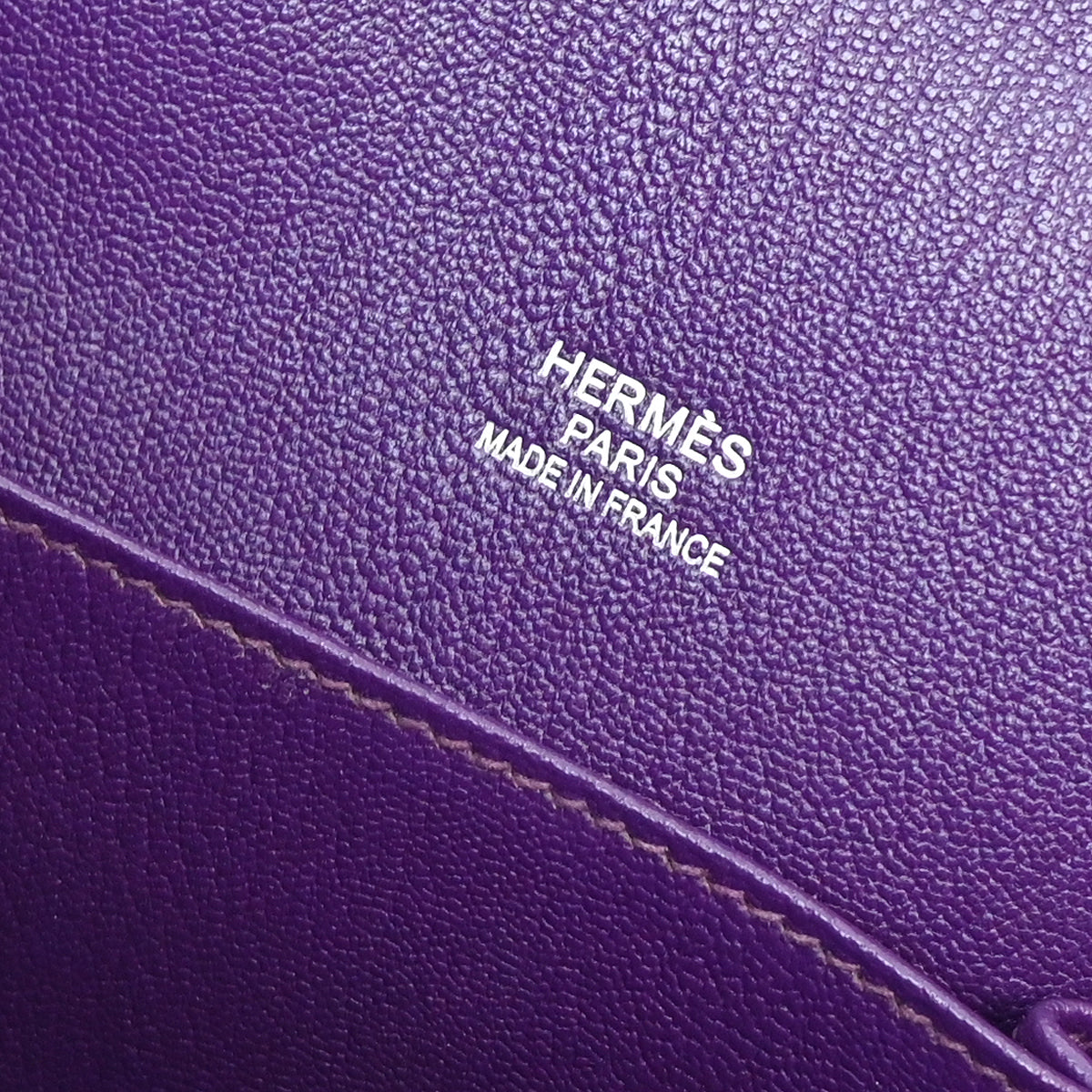 Hermes 2013 Purple Taurillon Clemence Jypsiere 34 Shoulder Bag