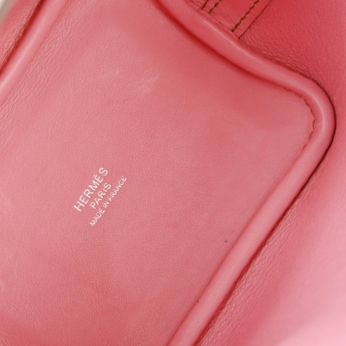 Hermes 2010 Pink Swift Picotin Lock Micro Handbag