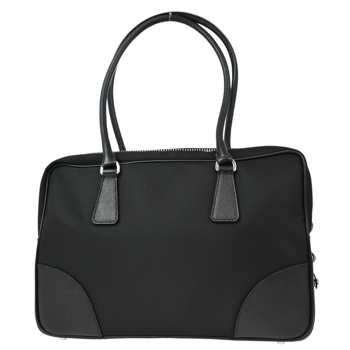 Prada Black Nylon Tote Handbag