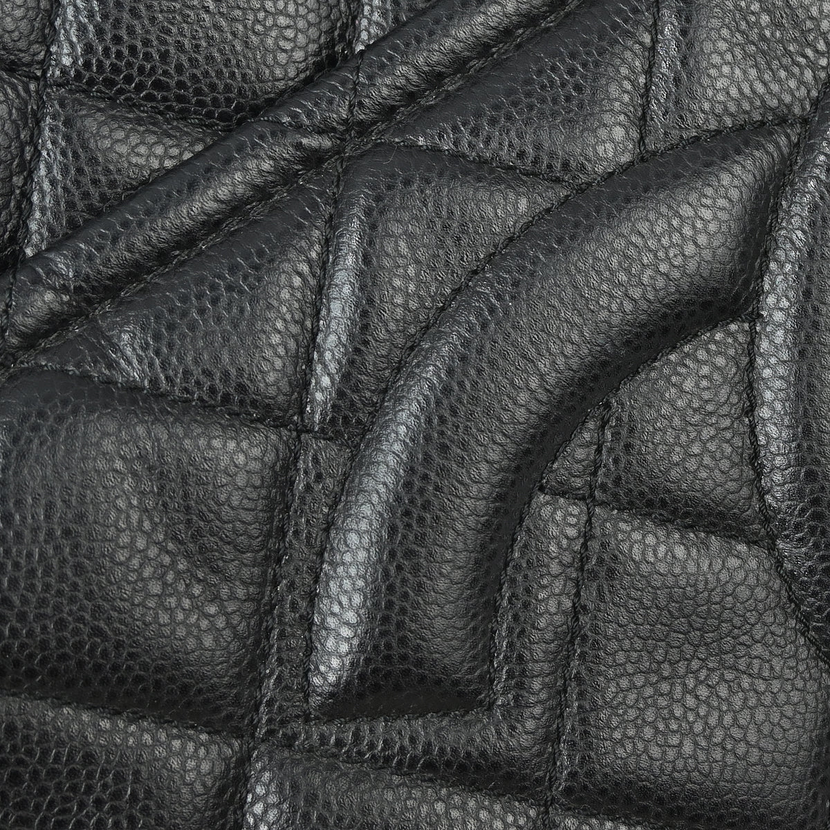 Chanel 2012-2013 Black Caviar Shoulder Tote