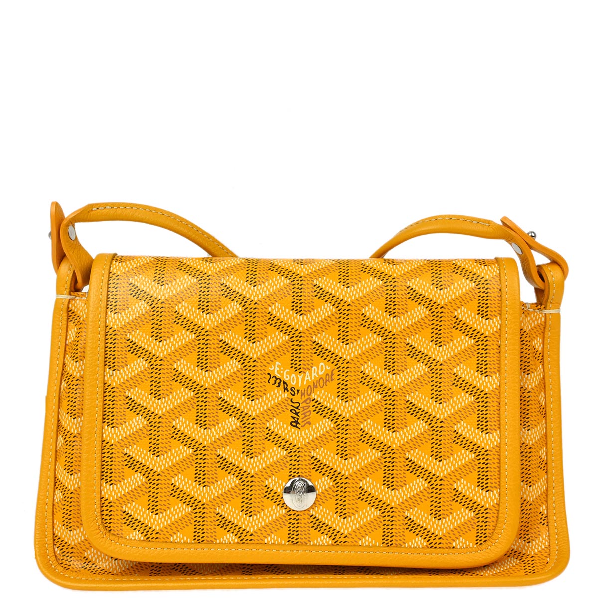 Goyard Yellow Plumet Shoulder Bag Pochette Wallet