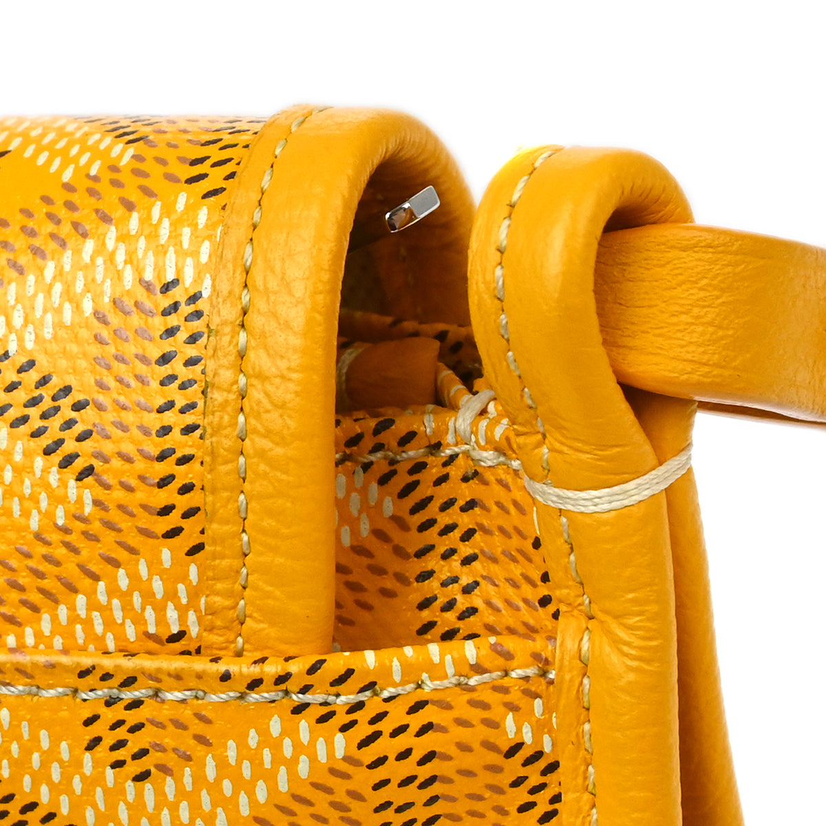 Goyard Yellow Plumet Shoulder Bag Pochette Wallet