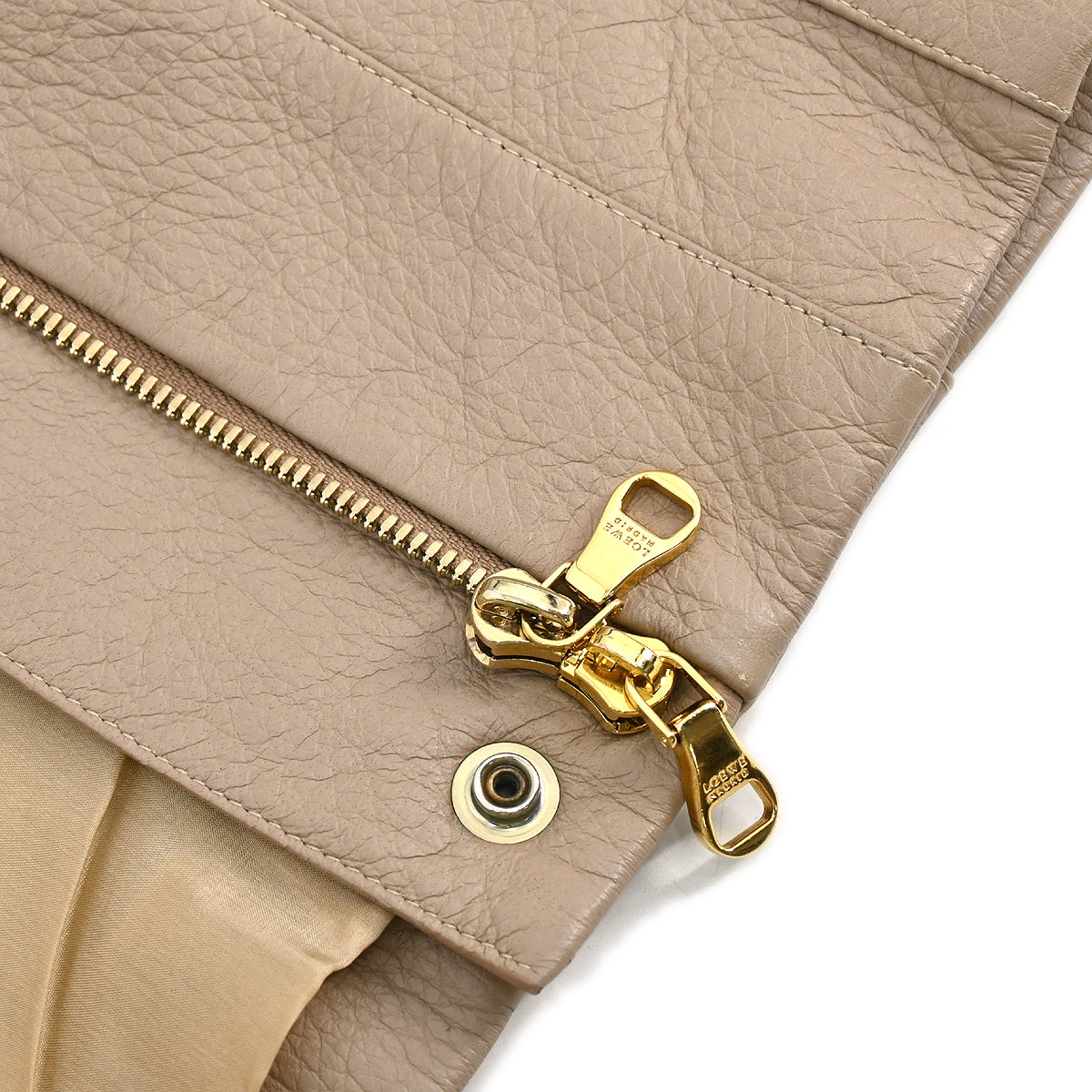 Loewe Collarless Jacket Beige #38