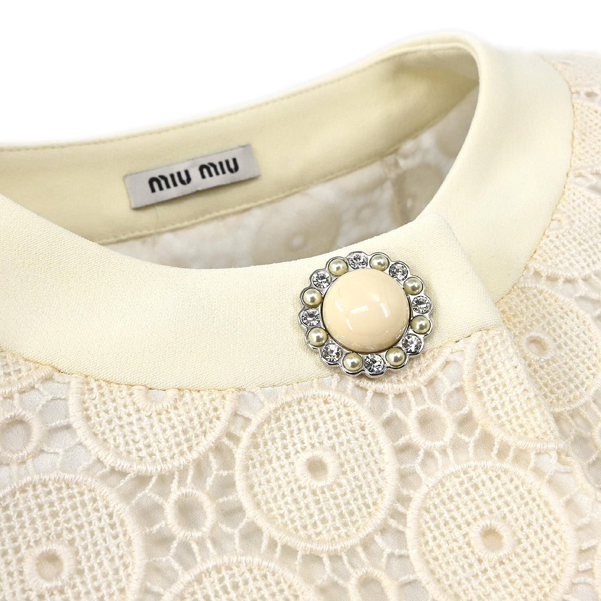 Miu Miu 2013 Collarless Jacket Off-white #38