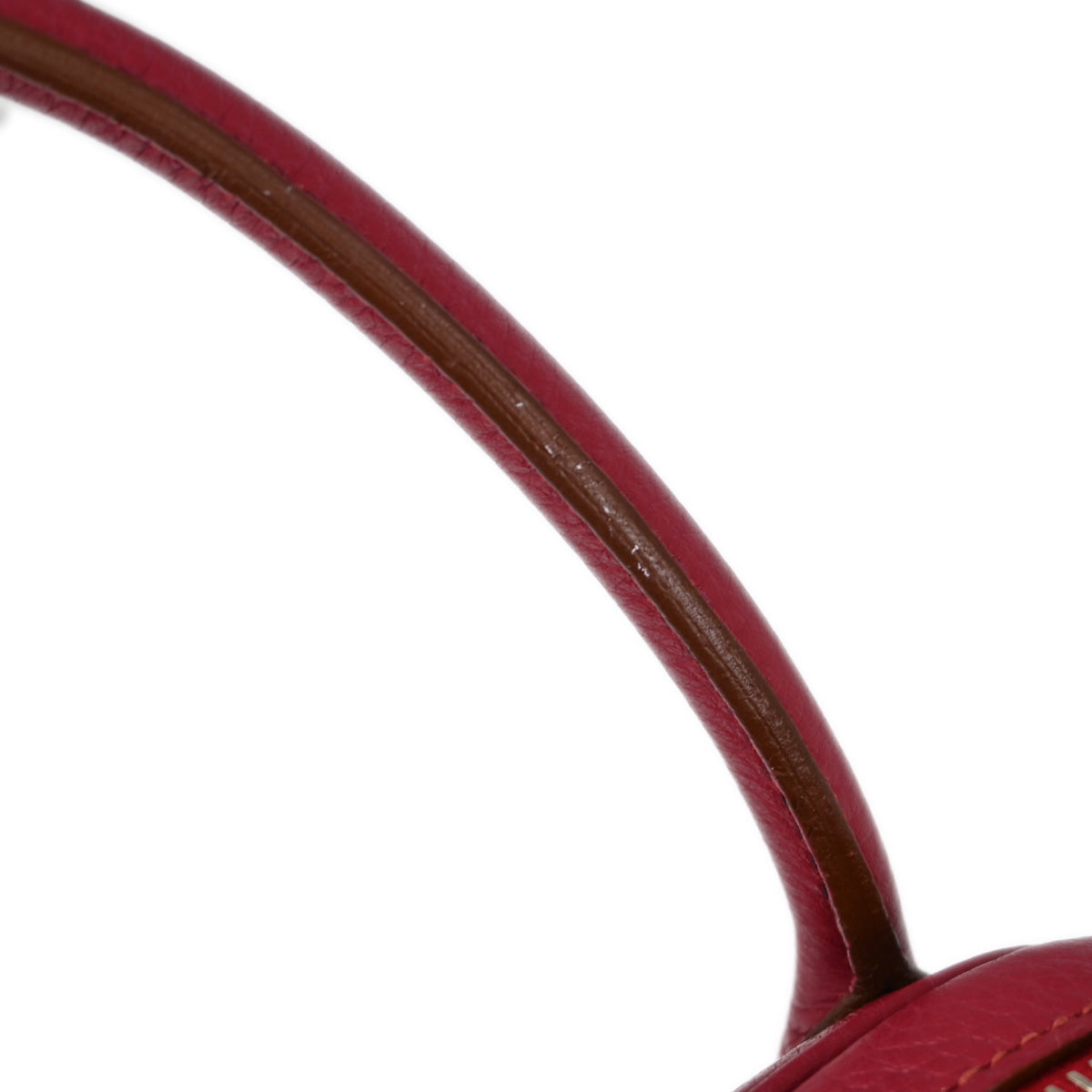 Hermes Bordeaux Taurillon Clemence Lindy 30 Shoulder Bag