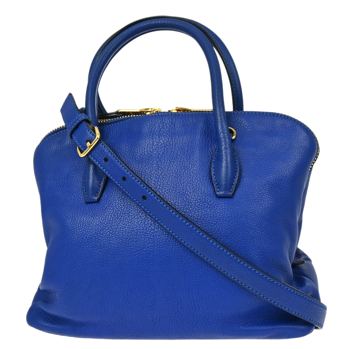 Miu Miu Blue 2way Shoulder Handbag