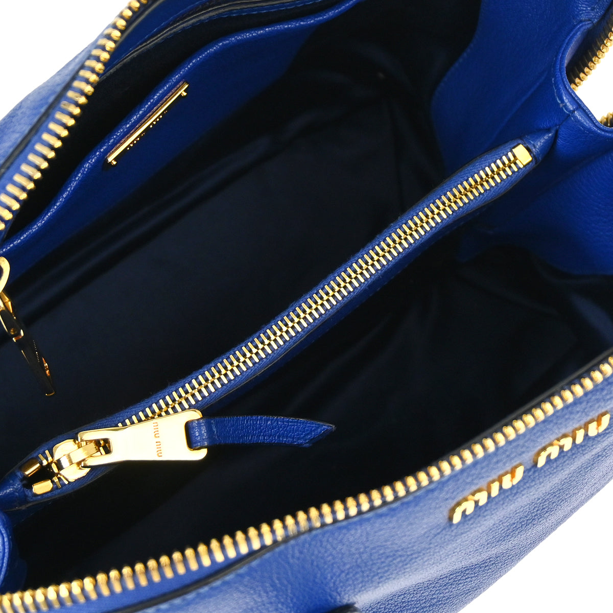 Miu Miu Blue 2way Shoulder Handbag