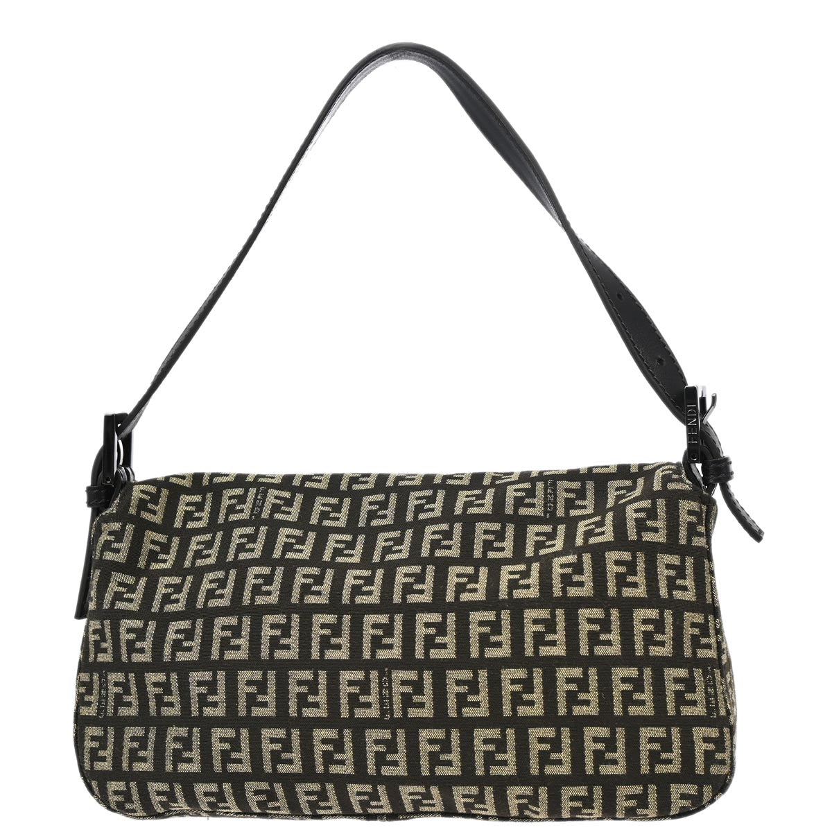 Fendi Brown Zucchino Handbag