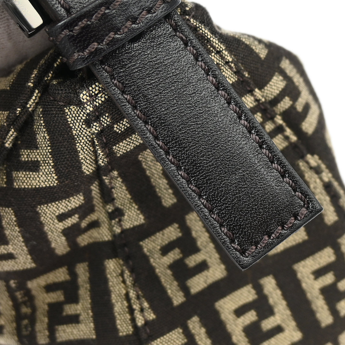 Fendi Brown Zucchino Handbag