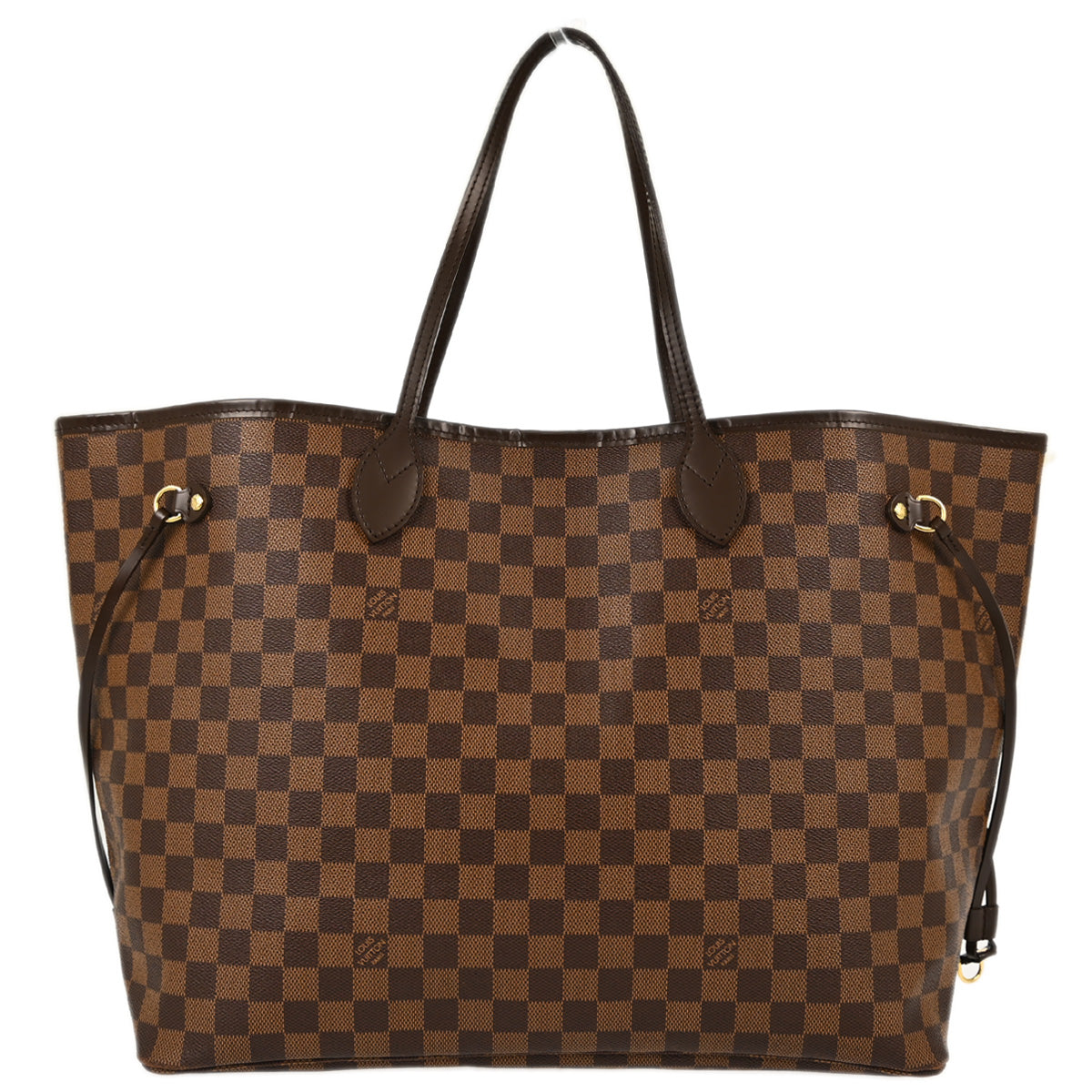 Louis Vuitton 2012 Damier Neverfull GM Tote Handbag N51106