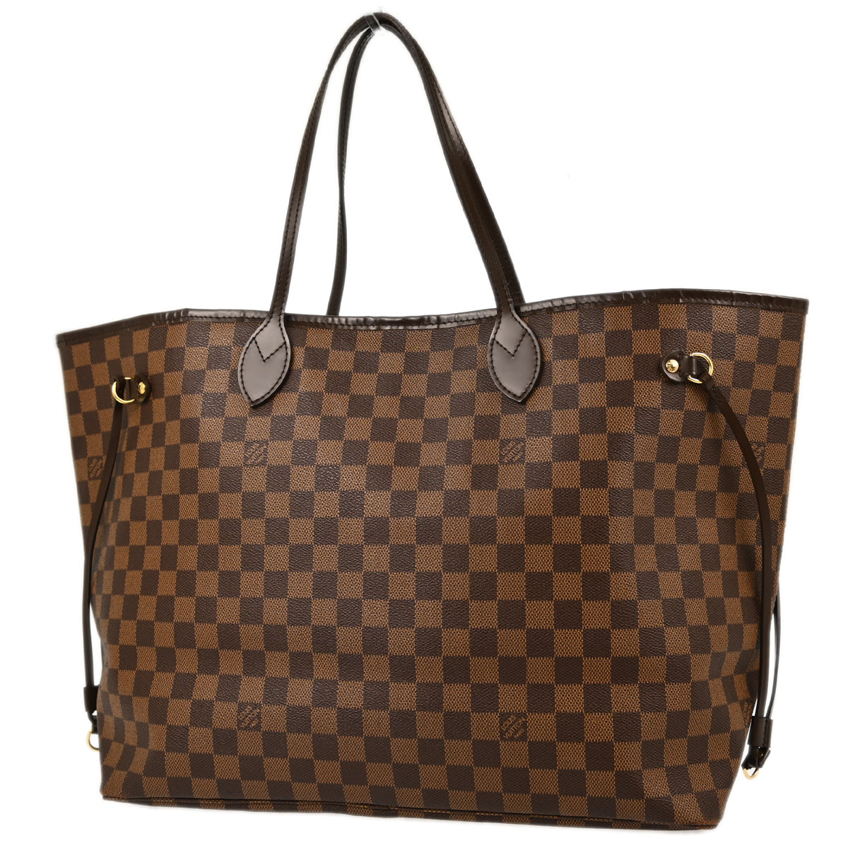 Louis Vuitton 2012 Damier Neverfull GM Tote Handbag N51106