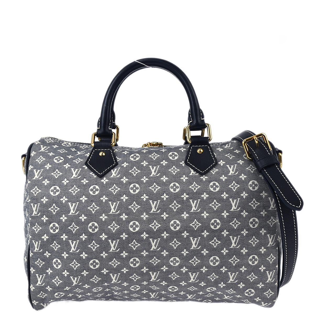 Louis Vuitton 2013 Gray Monogram Idylle Speedy Bandouliere 30 M56703